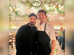 Vir Das Meets Vikas Khanna After Hosting International Emmys, The Chef Hopes "Academy Awards Next" Vir Das Meets Vikas Khanna After Hosting International Emmys, The Chef Hopes "Academy Awards Next"
