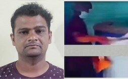 On Camera, Man Lunges At Nurse With Knife In Hospital, She Fends Off Attack