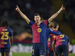 Robert Lewandowski Hits Champions League Century As Barcelona Beat Brest