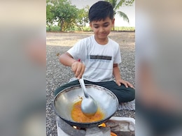 Watch: Young Boy Cooks "Dahi Tikhari", Viral Video Gets Over 55 Million Views