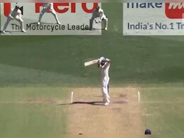 VIDEO: विराट कोहली का 'सिर फोडू शॉट',  सुरक्षा गार्ड दर्द से चिल्ला उठा, आपने देखा?