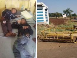 मेले में घुसी तेज रफ्तार कार 8 लोग घायल, पुलिस ने किया पीछा तो आरोपियों ने कर दी फायरिंग