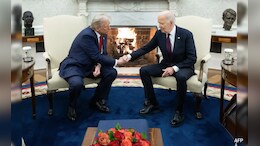 "Welcome Back": Biden Congratulates President-Elect Trump At White House