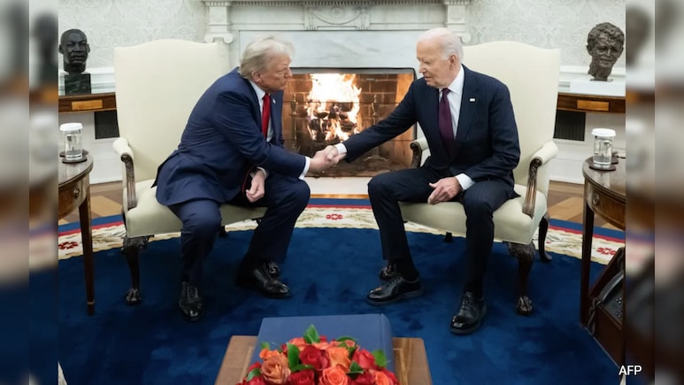 "Welcome Back": Biden Congratulates President-Elect Trump At White House