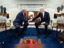 "Welcome Back": Biden Congratulates President-Elect Trump At White House "Welcome Back": Biden Congratulates President-Elect Trump At White House