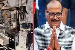 UP Deputy Chief Minister Brajesh Pathak At Jhansi Hospital, Promises Fair Probe UP Deputy Chief Minister Brajesh Pathak At Jhansi Hospital, Promises Fair Probe