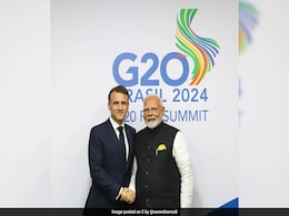 PM Modi Discusses Space, AI With French President Macron At G20 Sidelines PM Modi Discusses Space, AI With French President Macron At G20 Sidelines