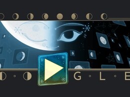 Google Marks November's Half-Moon Phase With Special Interactive Doodle