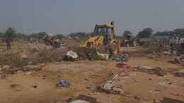 Jaipur Encroachment: जयपुर के जगतपुरा में करोड़ों की सरकारी जमीन से हटाया गया अवैध कब्जा, 125 झोपड़ियां तोड़ी