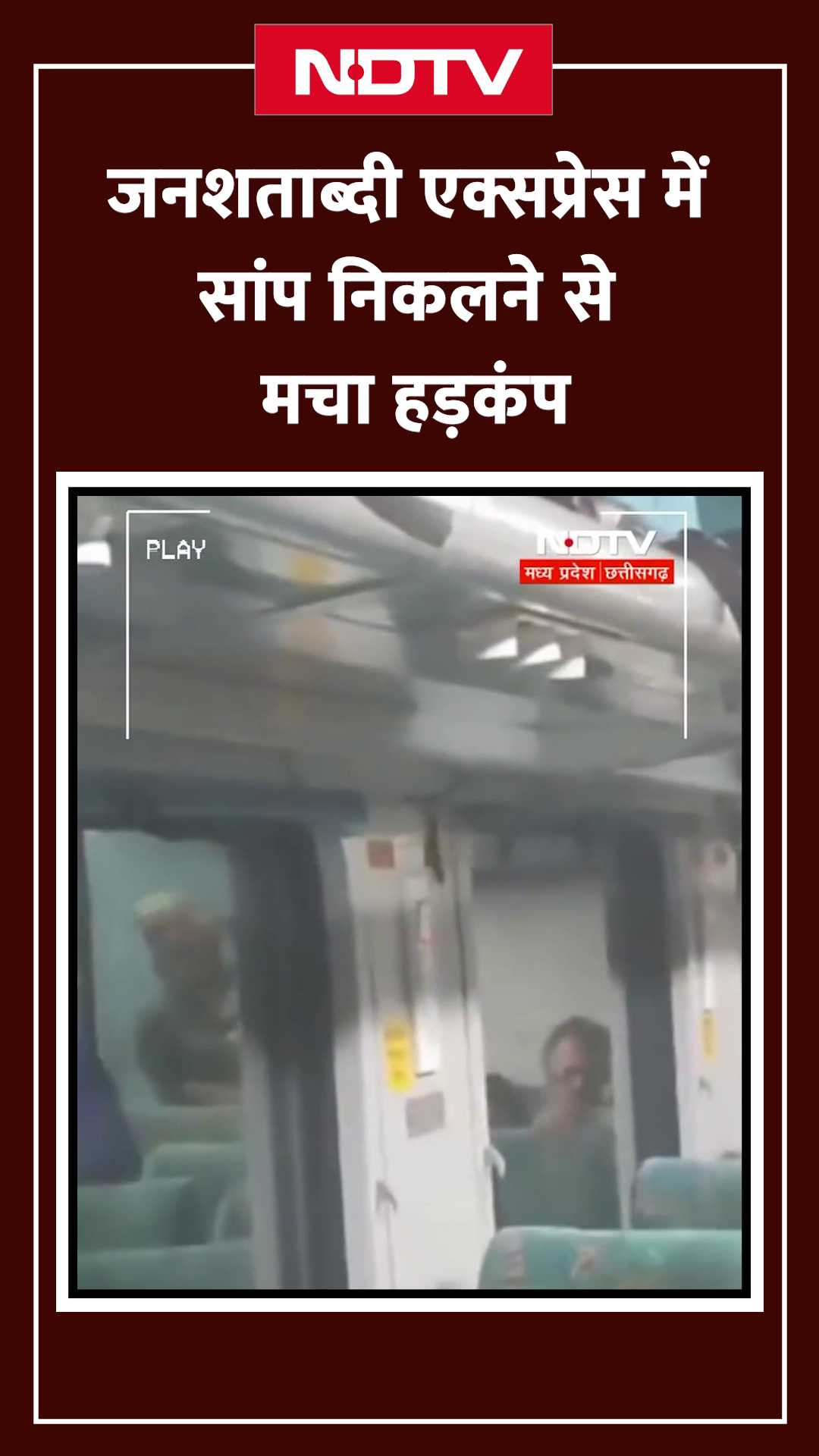 Snake In Train: Jan Shatabdi Express में सांप निकलने से मचा हड़कंप | Viral Video | Snake Video