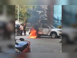 पिंपरी-चिंचवडमध्ये निवडणूक निर्णय अधिकाऱ्याचं वाहन पेटवलं, तिघांना पोलिसांनी घेतलं ताब्यात