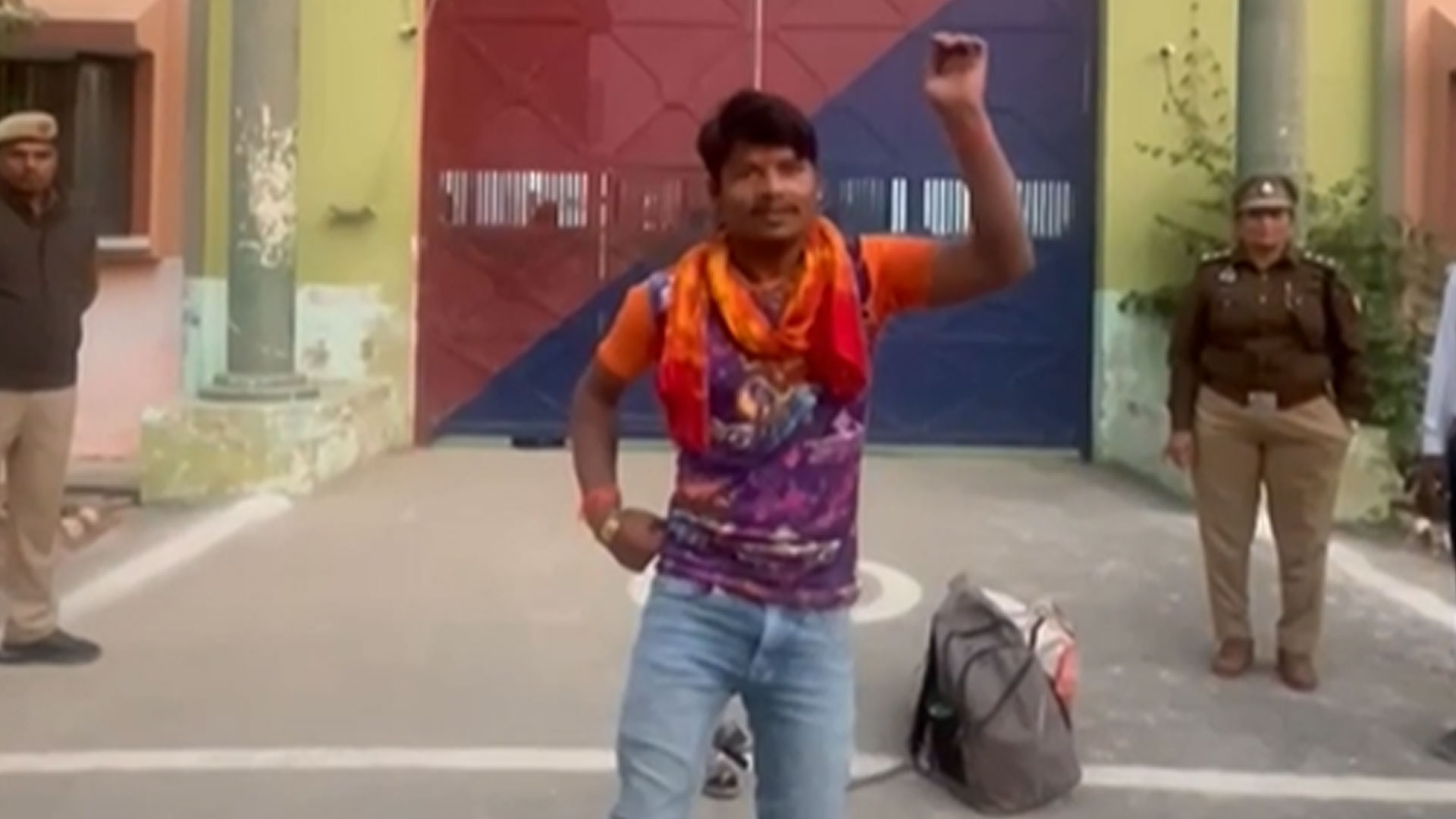 Released From Jail, Prisoner Breaks Into A Dance In UP, Video Viral