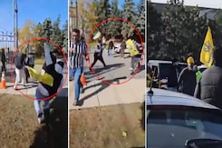 Devotees Attacked At Canada Hindu Temple, Justin Trudeau Reacts Devotees Attacked At Canada Hindu Temple, Justin Trudeau Reacts