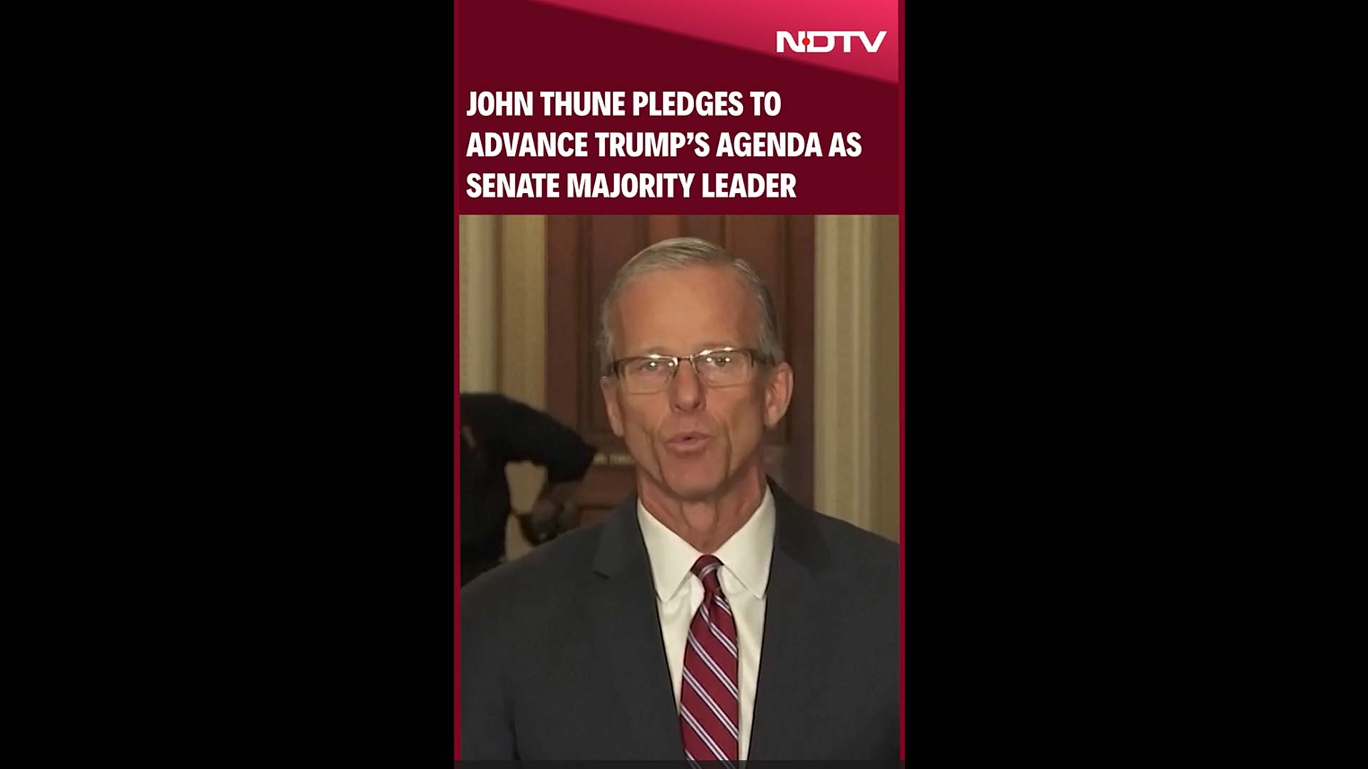 John Thune, Newly Elected Senate Majority Leader