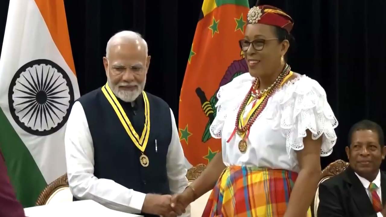 PM Modi Celebrated With Guyana's Highest National Award