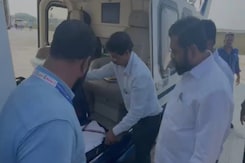 Eknath Shinde's Bag Checked In Palghar Amid Uddhav Thackeray's Accusations Eknath Shinde's Bag Checked In Palghar Amid Uddhav Thackeray's Accusations