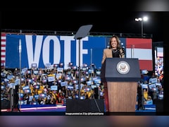 Kamala Harris Urges Americans To 'Get Out And Vote' On Election Day