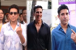 Sachin Tendulkar, Akshay Kumar, And Farhan Akhtar Vote In Maharashtra Elections Sachin Tendulkar, Akshay Kumar, And Farhan Akhtar Vote In Maharashtra Elections