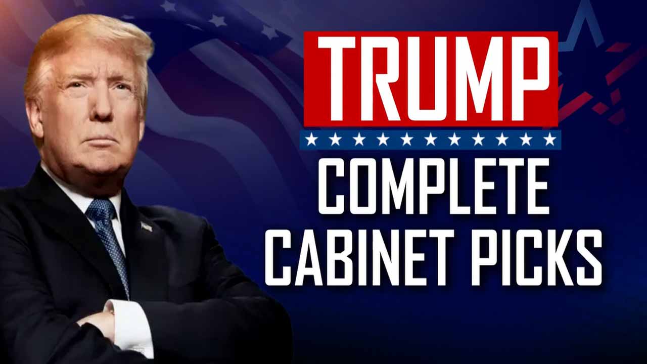 Donald Trump Finalizes His Picks For Next Cabinet