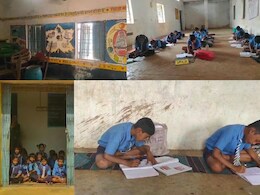 कहां है विकास ? बिना बेंच और बिल्डिंग के हो रही बच्चों की पढ़ाई, कब होगा समाधान ?