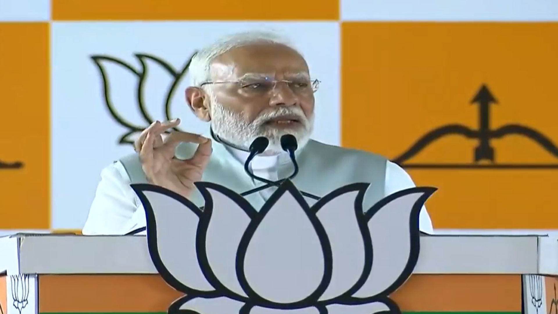 Congress Gave 'Garibi Hatao' Slogan But Looted The Poor: PM Modi At Rally In Maharashtra’s Panvel