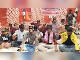 MP News : आंखों में पट्टी बांधकर विरोध में उतरी ABVP, हुई जोरदार झड़प, प्राचार्य पर लगाए गंभीर आरोप
