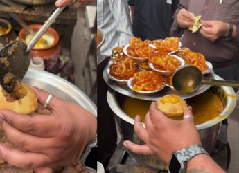 Watch: This Shop In Old Delhi's Chandni Chowk Serves Nagoris With A Watch: This Shop In Old Delhi's Chandni Chowk Serves Nagoris With A