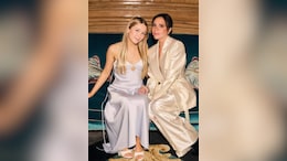 Victoria Beckham And Her Daughter Harper's Sophisticated Pastel Ensembles Prove That Elegance Runs In The Genes