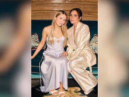 Victoria Beckham And Her Daughter Harper's Sophisticated Pastel Ensembles Prove That Elegance Runs In The Genes