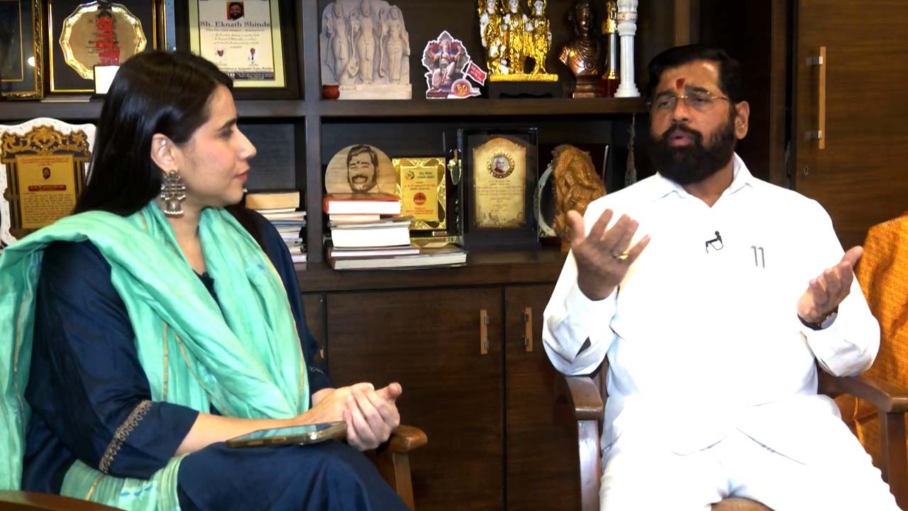 "Uddhav Thackeray Abandoned Bal Thackeray's Ideology": Eknath Shinde To NDTV