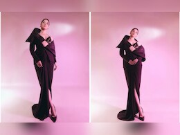 Tamannaah Bhatia's Peek-A-Boo Structured Black Gown With A Bralette Has Everything Needed To Turn Heads Around