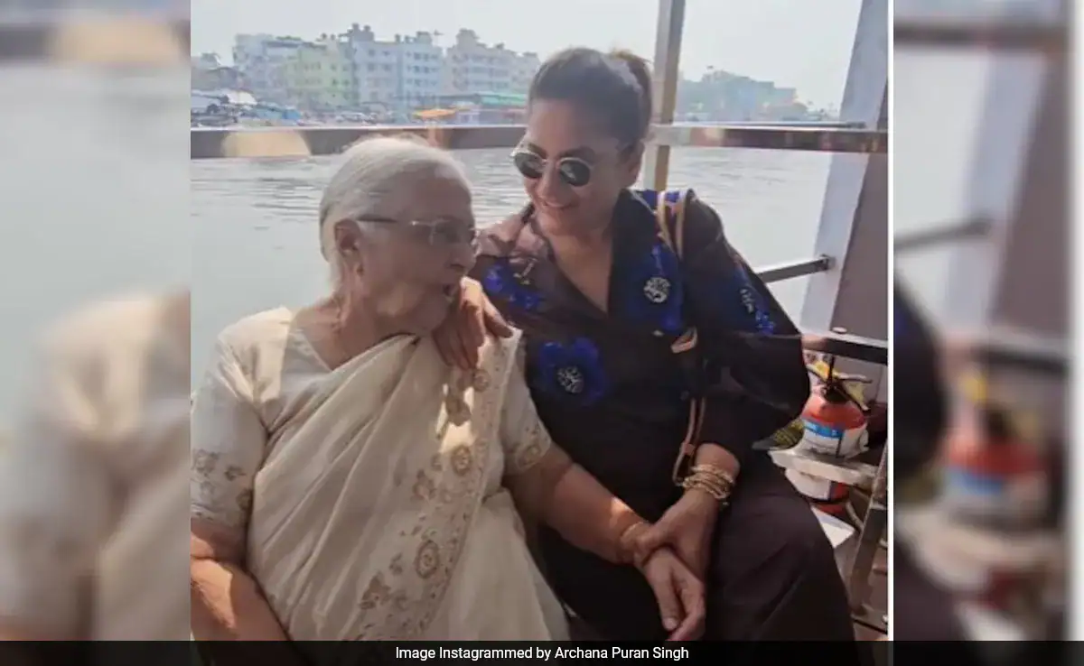 Inside Archana Puran Singh's 94-Year-Old Mother's Ferry Trip: "Our Parents Were Doing Something Right..."