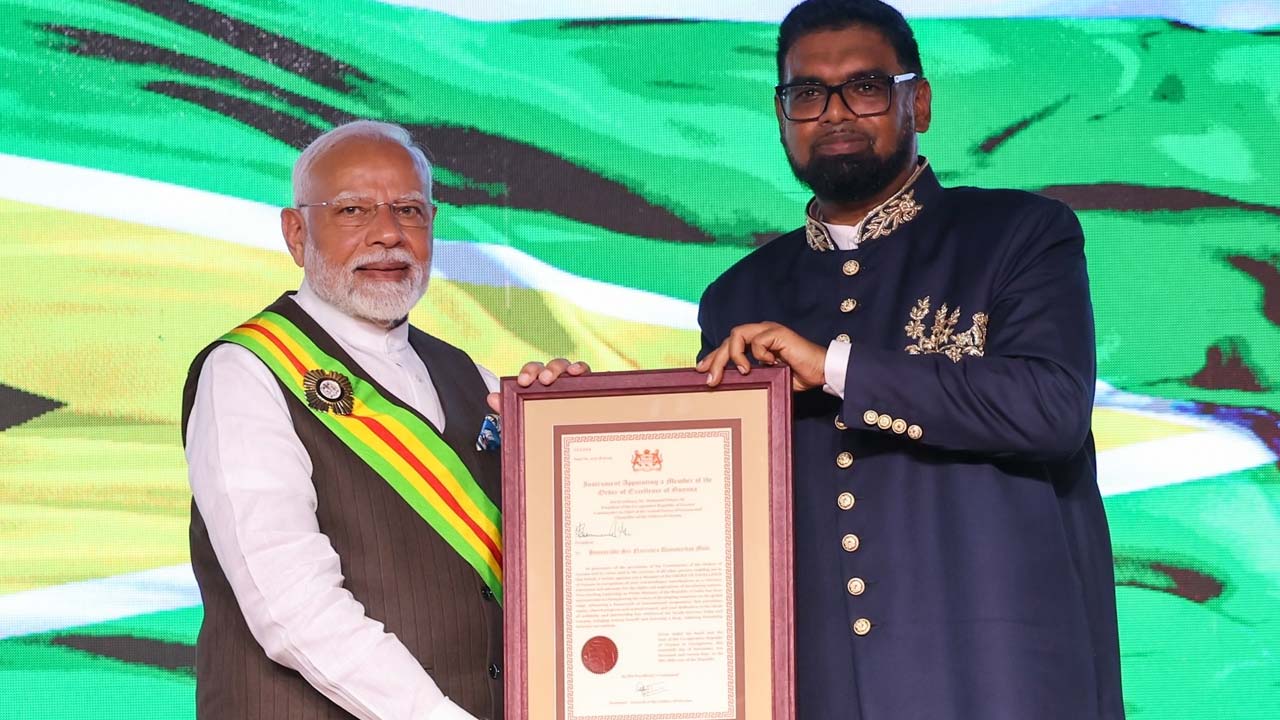 Top Honour For PM Modi In Guyana, €1 Homes In Italy