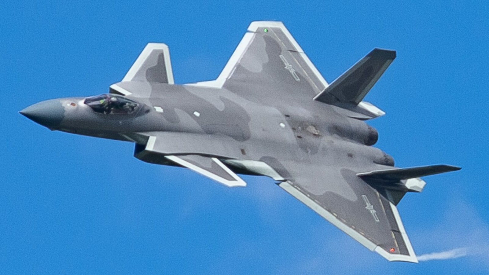 China's Estimated 500 J-20 Stealth Fighters Highlight India-China Air Power Gap