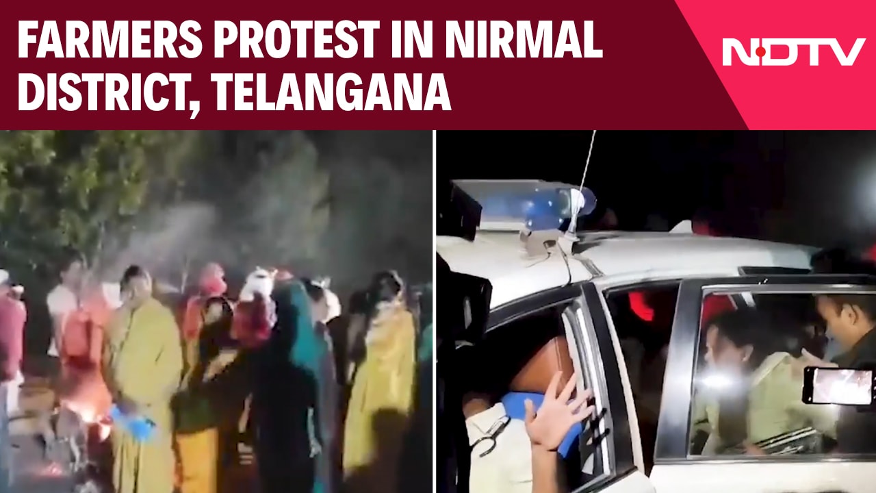 Farmers In Telangana's Nirmal Block Roads, Detain RDO In Ethanol Industry Protest