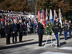 Kamala Harris Makes 1st Appearance With Biden After US Election Loss
