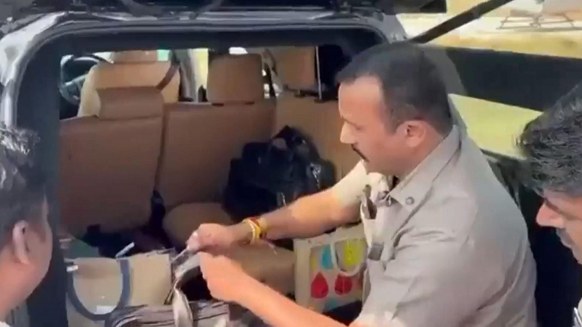 Telangana CM Revanth Reddy's Vehicle Checked During Poll Campaign