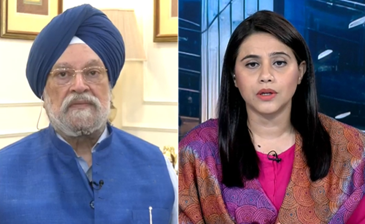 "Congress Promises Moon, Can't Deliver": Hardeep Puri To NDTV On Guarantees