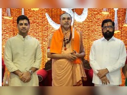 एकनाथ शिंदे याचं सरकार पुन्हा महाराष्ट्रात यावे, शंकराचार्य अविमुक्तेश्वरानंद यांनी व्यक्त केली इच्छा