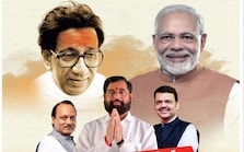 आज शिवसेना का विजयी विज्ञापन देखा? बीच में शिंदे और बगल में 'छोटे' फडणवीस, छिपे हैं कई संदेश