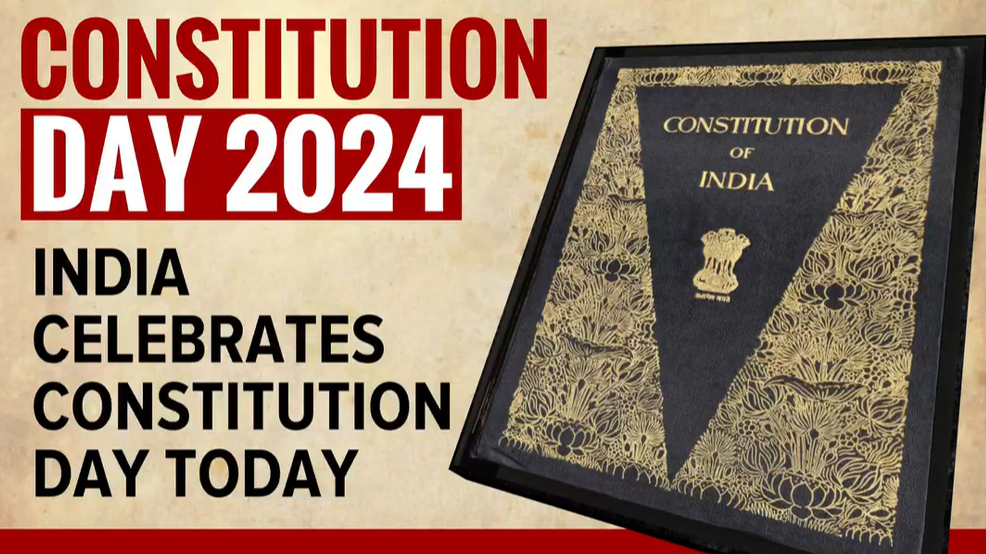 Constitution Day 2024 | India marks 75 Years Of Adopting The Constitution