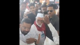 Workers Of Sharad Pawar's NCP Stop Chhagan Bhujbal From Entering Voting Booth