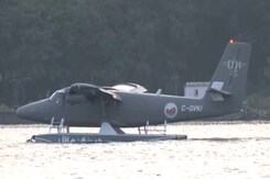 Andhra To Get Seaplane Services, Trial Launched In Vijayawada Andhra To Get Seaplane Services, Trial Launched In Vijayawada