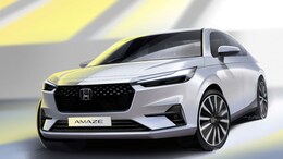New-Gen Honda Amaze Design Sketches Reveal Exterior And Interiors