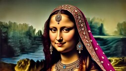 Delhi University Student Creates Indian Version Of Mona Lisa Using AI
