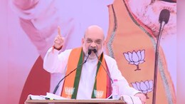भाजपच्या सभेत अमित शाहांनी केलं काँग्रेसच्या 'त्या' नेत्यांचं कौतूक, पवार ठाकरेंना मात्र...