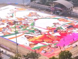 MP की इस रंगोली में क्या खास ? जो बनाया वर्ल्ड रिकॉर्ड, CM यादव को आई बेहद पसंद