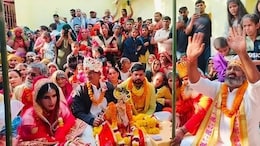 भगवान श्री कृष्ण 150 बारातियों के साथ पहुंचे... जिद पर युवती ने रचाई शादी, कन्यादान के लिए उमड़ा गांव