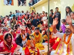 भगवान श्री कृष्ण 150 बारातियों के साथ पहुंचे... जिद पर युवती ने रचाई शादी, कन्यादान के लिए उमड़ा गांव