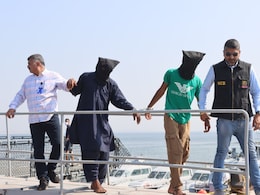 Boat With 700 kg Drugs Caught In Seas Off Gujarat, 8 Claiming To be Iranians Arrested